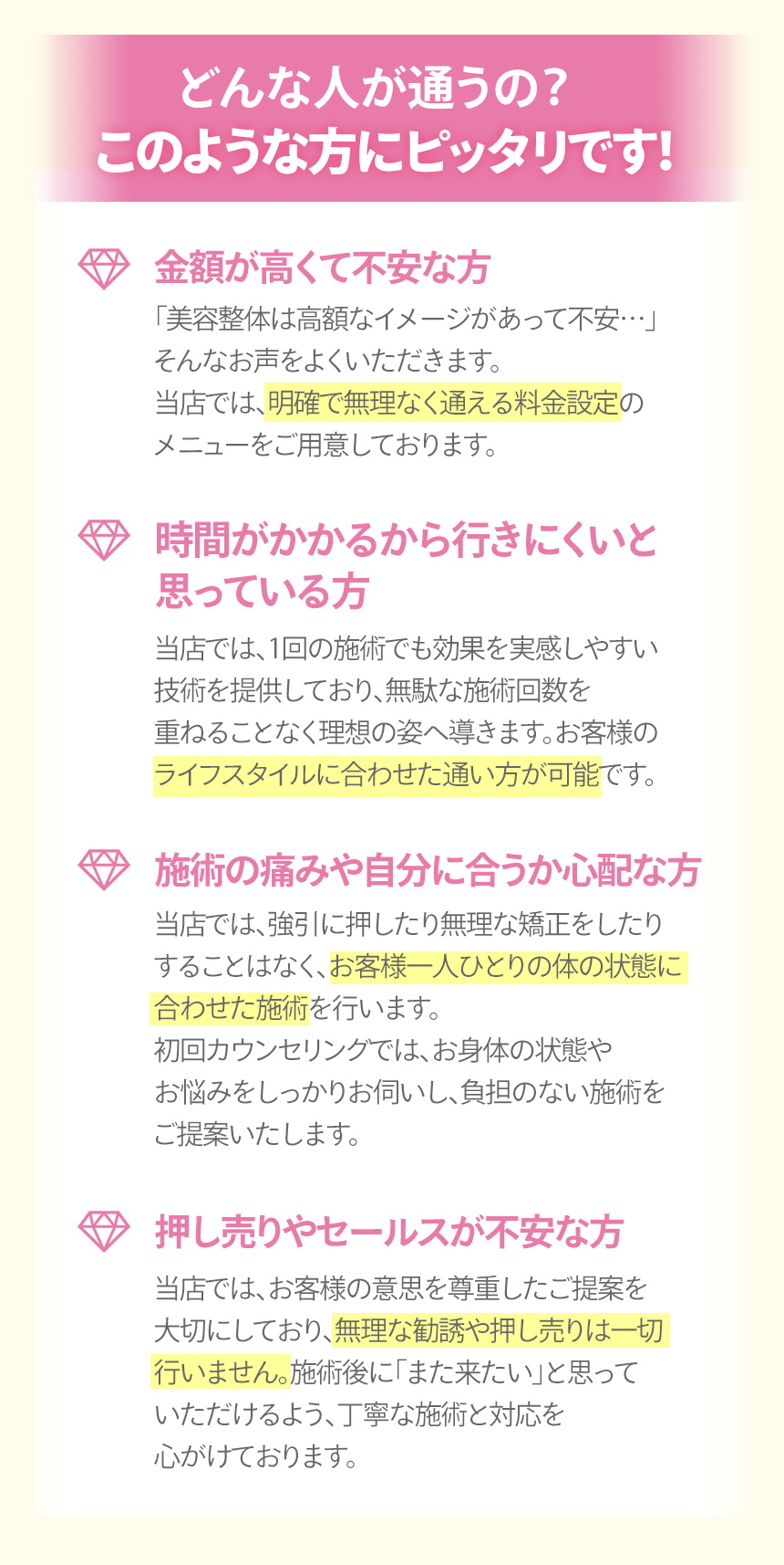 どんな人が通うの？